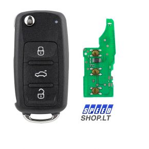 Vw Golf 6 Caddy Eos Polo Scirocco Tiguan Touran Jetta T5 Sharan užvedimo raktas 433